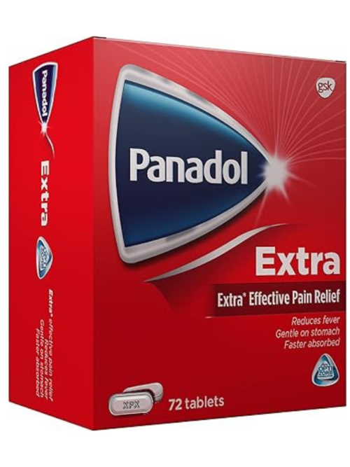 Panadol Extra with Optizorb 72 Tablets