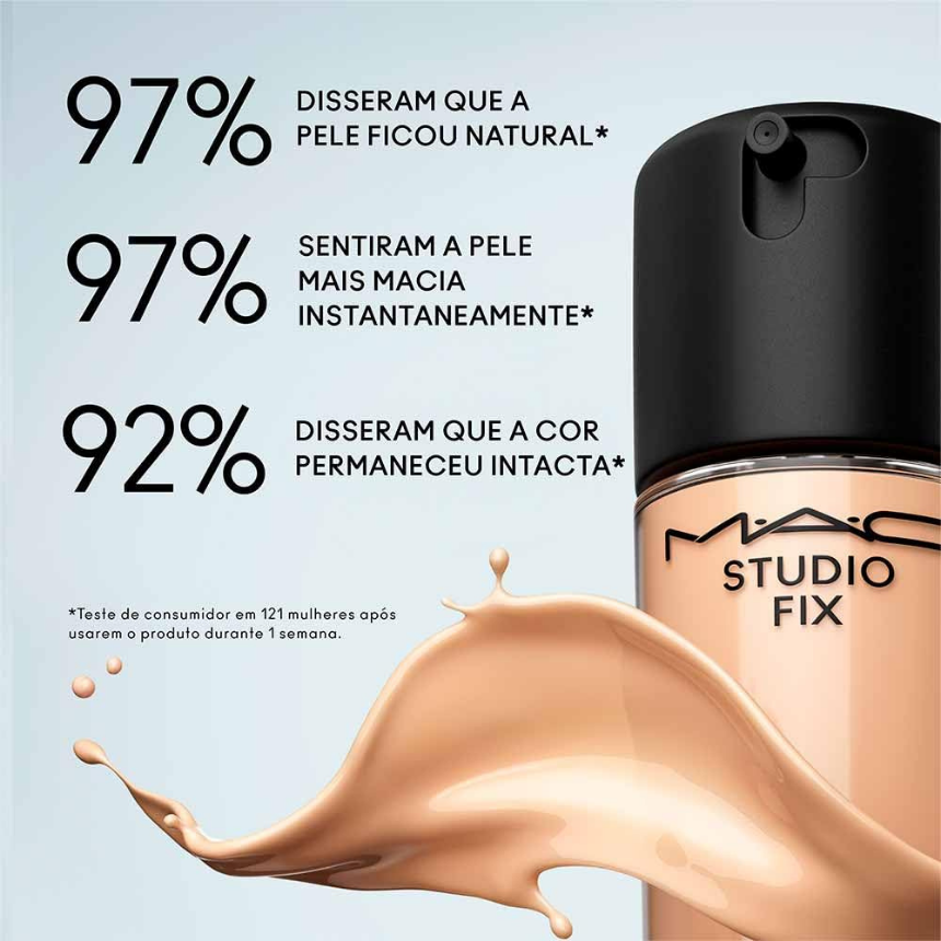 M·A·C Studio Fix Fluid SPF 15 24HR Matte Foundation + Oil Control - Image 3