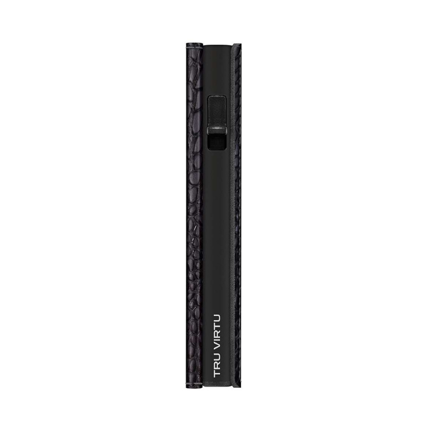 Wallet CLICK & SLIDE Sleek Croco Black/Black - Image 5
