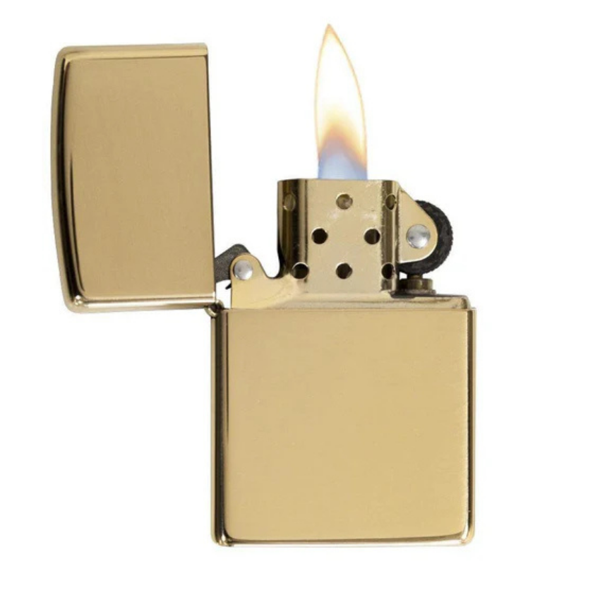 Zippo Armor High Polish Brass Lighter - Image 2