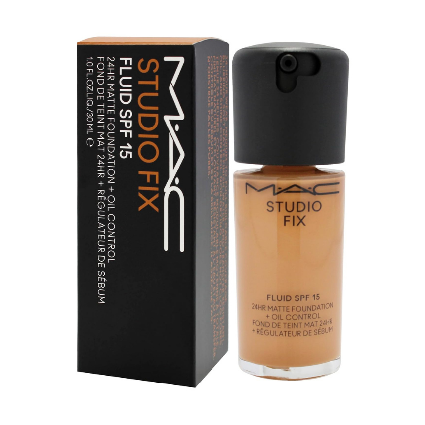 M·A·C Studio Fix Fluid SPF 15 24HR Matte Foundation + Oil Control (30ml) - Image 3