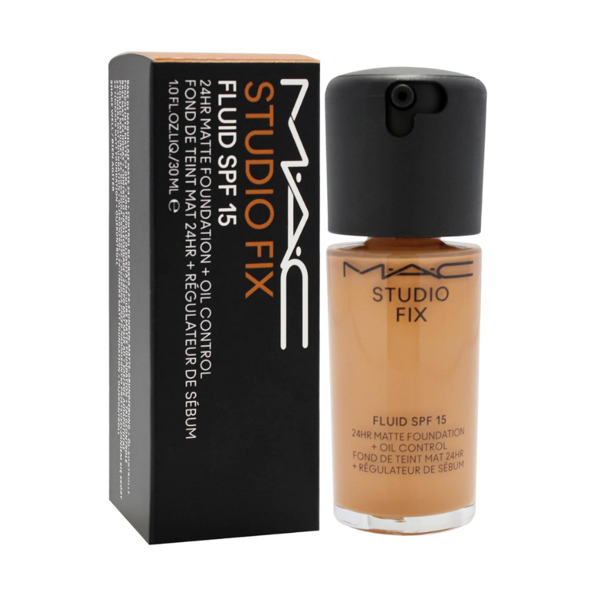M·A·C Studio Fix Fluid SPF 15 24HR Matte Foundation + Oil Control (30ml) - Image 4