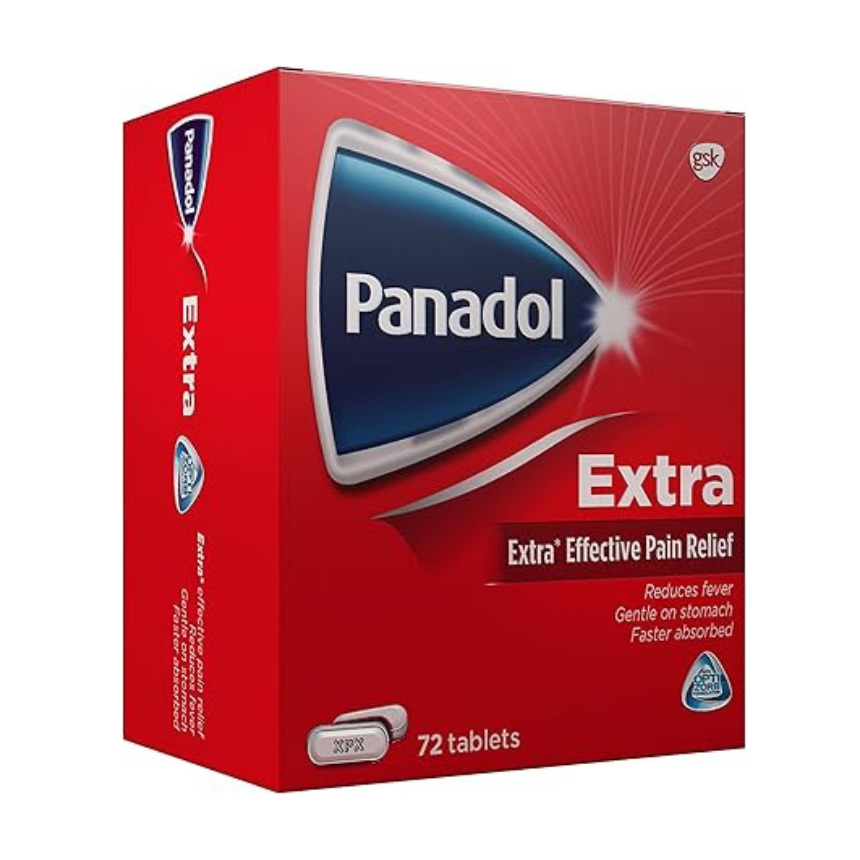 Panadol Extra with Optizorb 72 Tablets