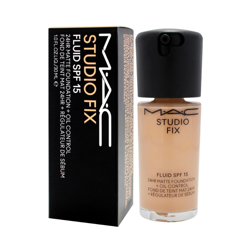 M·A·C Studio Fix Fluid SPF 15 24HR Matte Foundation + Oil Control (30ml) - Image 3
