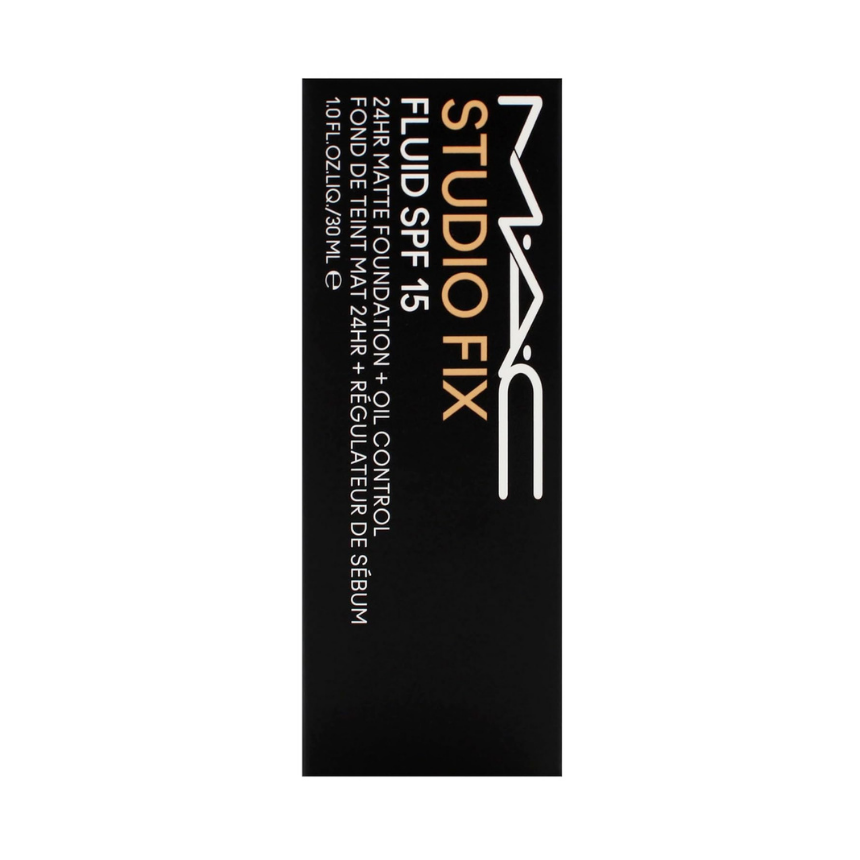 M·A·C Studio Fix Fluid SPF 15 24HR Matte Foundation + Oil Control (30ml) - Image 4