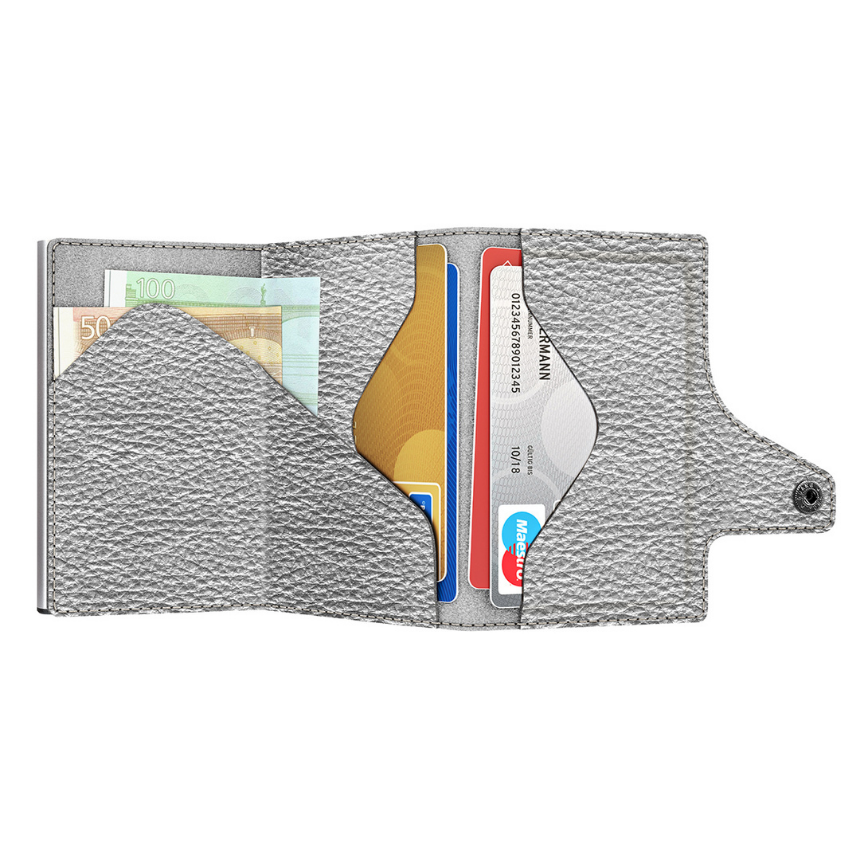 Wallet CLICK & SLIDE Silver Metallic/Silver - Image 2