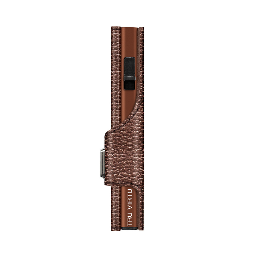 Wallet CLICK & SLIDE Brown Metallic/Brown - Image 5